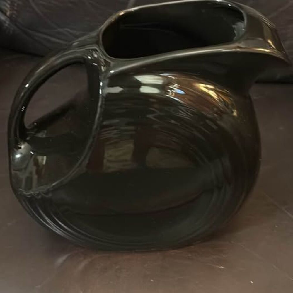 Fiesta Black Large Disc Pitcher